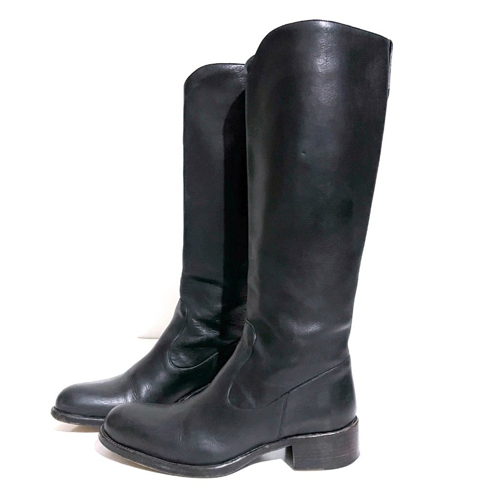 SARTORE Paris Made in Italy Leather Riding Boots - Picture 5 of 17